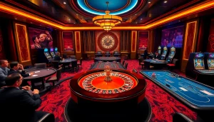 Experience the excitement of Fun88 with vibrant casino games and professional players at the table.