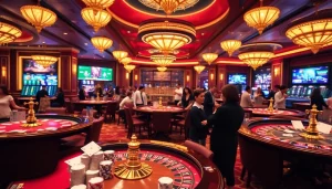 Engage in thrilling games at nk 88, a luxurious online casino with dynamic betting options and vibrant gaming tables.