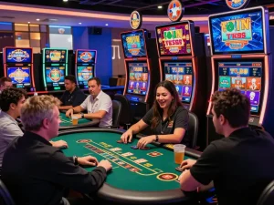 Players enjoying diverse games on TK88's online casino platform, highlighting excitement and user engagement.