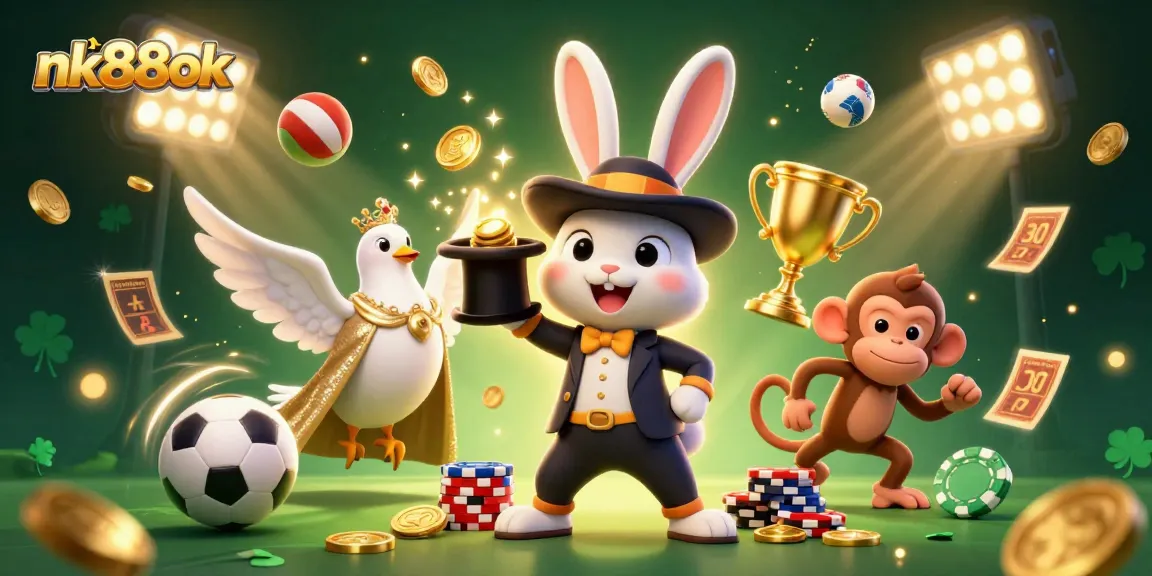 Play and enjoy incredible gaming experiences at nk88ok with vibrant visuals and engaging casino elements.