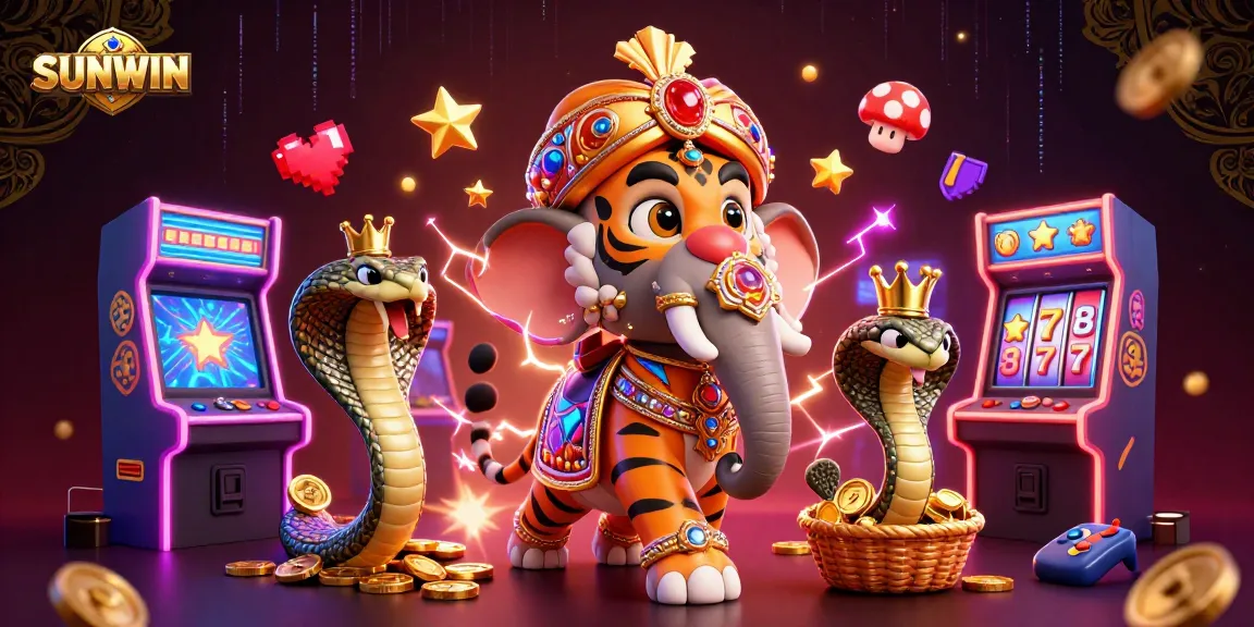 SUNWIN offers thrilling gaming adventures with vibrant slot elements and engaging characters.